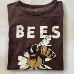 キッズ長袖Tシャツ ブラウン　GAP