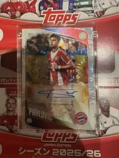 パブロビッチ サインカード topps ワールドカップ ドイツ代表