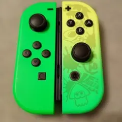 【美品純正完動品】任天堂 スイッチ ジョイコン スプラトゥーン2緑①