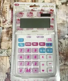 ハローキティ 電卓 VIVITIX 税計算機能付き 12桁 角度調整可 ❤︎ レア