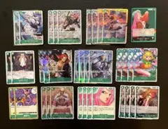ワンピースカードゲーム 緑ボニーデッキパーツセット