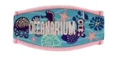 ダイビングシュノーケリングマスクストラップカバー／海モチーフ、クラゲ、ヒトデ
