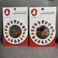 【2個セット】ミャクミャク フレークシール エポ 大阪関西万博 EXPO2025