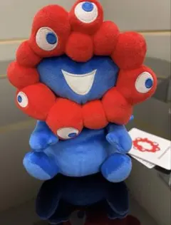 EXPO2025 大阪・関西万博 ミャクミャクお手玉風ぬいぐるみ　S（座り）