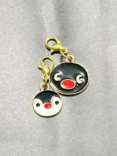 ピングー＆ピンガ　２個組【メルカリ便】ペアチャーム　２種類セット　マスクチャーム