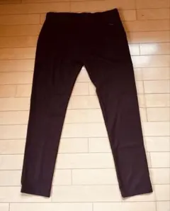 【美品】ZARA MAN スリムフィット チノパン ボルドー キーリング付 32