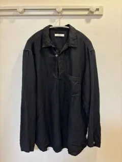 中古 LEMAIRE ホワイトステッチヘンリーネックシャツ M - メルカリ