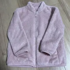 ピンク フリースジャケット サイズ100 ユニクロ