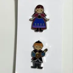 ディズニー アナと雪の女王 ピンバッジ - メルカリ