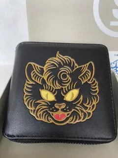 石黒亜矢子 Loud Cat Face ジップウォレット 折り財布 グラニフのサムネイル