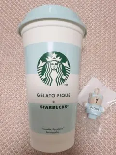 スターバックス×gelato piqueリユーザブルカップ+ベアリスタキャップ