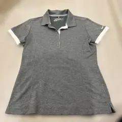 美品　NIKE GOLF Dri-FIT ポロシャツ グレー Mのサムネイル