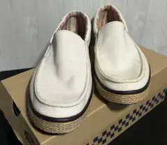 VANS ホワイト スリッポン