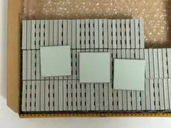 380. INAX 50角 モザイクタイル ミントグリーン　100枚