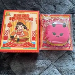 Mellojoy スクイーズ　バーガーシリーズ　ドラフルパインバーガー