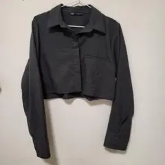 ZARA ジャケット クロップドジャケット