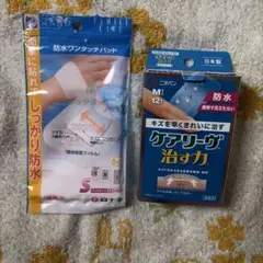 白十字　防水ワンタッチパッド　ニチバン ケアリーヴのサムネイル