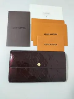 ヴィトン　ヴェルニ　長財布 ルイヴィトン LOUIS VUITTON】 ヴェルニ 長財布 ジッピーウォレット