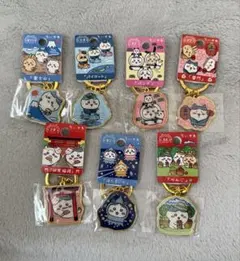 ちいかわご当地ダイカットキーホルダー　ハチワレ