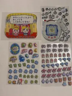 たまごっちシール　おすそ分け　4シートセット