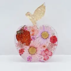 いちご いちご 固まるハーバリウム オブジェ - メルカリ