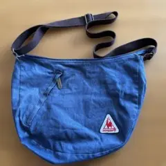 lecoq sports ショルダーバッグ 青デニム地