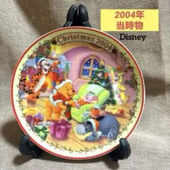 東京ディズニーリゾート　2004年当時物‼️ぷーさんのクリスマスプレート　飾り皿のサムネイル