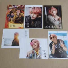 SnowMan 2022.04-2023.03 カレンダー バラ売り 佐久間大介