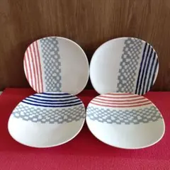 美品♥宇治田原製茶 sousouスクエアプレート4枚セットのサムネイル