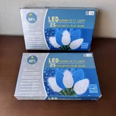 LED C7イルミネーションライト 2箱セット 25球×2のサムネイル