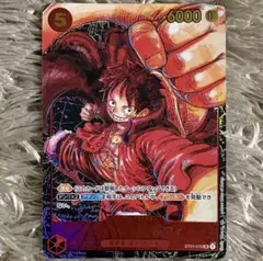 ワンピース カード ルフィ ST01-012 パラレル 尾田栄一郎 描きおろし