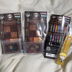 鬼滅の刃 一番くじ E・G賞 アクリッツキーホルダー　甘露寺蜜璃 炭治郎 セット