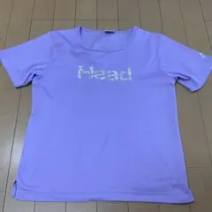 X934 パープル M ヘッド　Tシャツ スポーツ　レディースのサムネイル