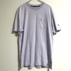 PUMA シンプル　Tシャツ　ラベンダー　ポケット付き