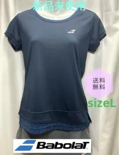 裾ラウンド&カットがオシャレ❤️新品未使用バボラTシャツsizeL
