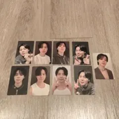 BTS 公式グッズ Jimin ジミン Face トレカ セット