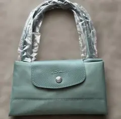 LONGCHAMP ルプリアージュ グリーン M トートバッグ ラグーン
