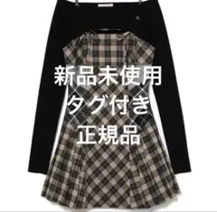 andmary Nadia check pleats mini dress - メルカリ