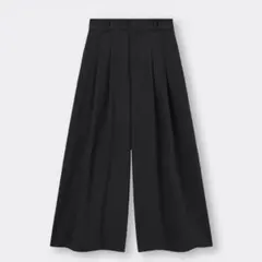 GU タック ワイド フレア パンツ Z ジーユー