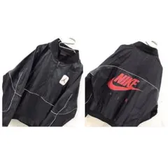 NIKE AIR JORDAN ビッグロゴ ブルゾン レア ブラック M