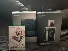 31日まで値下げ中 Fujifilm instax mini Evoセット