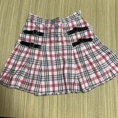 子供服 チェック柄 スカート 160