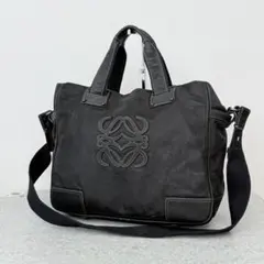 LOEWE ボルソ トートバッグ ショルダーバッグ 2wayアナグラム