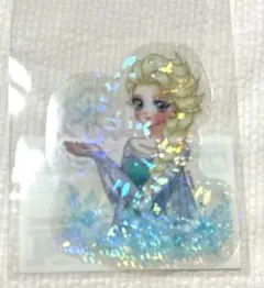 ディズニー　アナと雪の女王 ホログラムステッカー