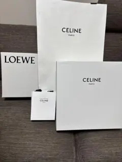 CELINE セリーヌ ショッパー ショップ袋 紙袋 ホワイト 大型 正規品