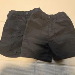 【2枚セット】UNIQLO キッズハーフパンツ 110cm