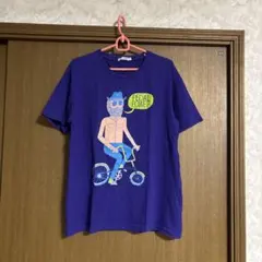 ＵＴ　ペダルパワー Tシャツ パープル 半袖