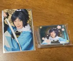 刀剣乱舞 刀ミュ 博覧会 十周年 アクリルメモスタンド ふぉとカード 大和守安定