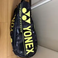 YONEX TOUR EDITION ラケットバッグ ブラック イエロー