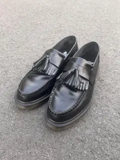 エイドリアンADRIAN Dr.Martens UK8 27cm 黒　ローファー